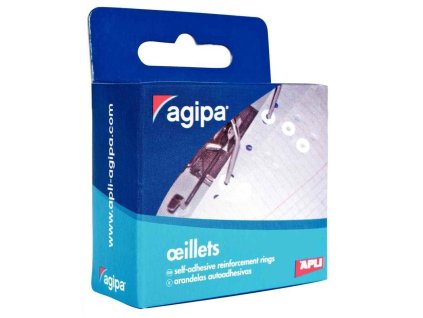 Spevňovacie krúžky Agipa biele 200ks