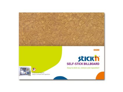 Samolepiaca nástenka Stick’n Hopax 58x46 cm hnedá