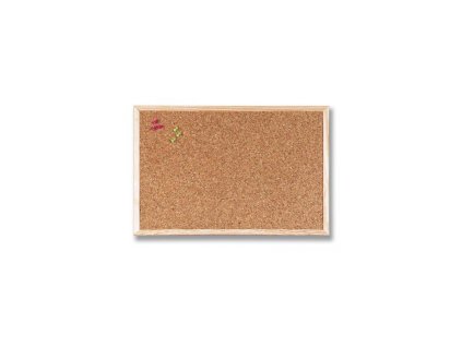 Korková nástenka 80x100 cm