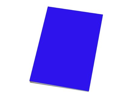 Kresliaci kartón A2, 20 listov, 225g, farba tmavo modrá