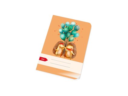 Zošit 524, A5, 20 listov, linajkový