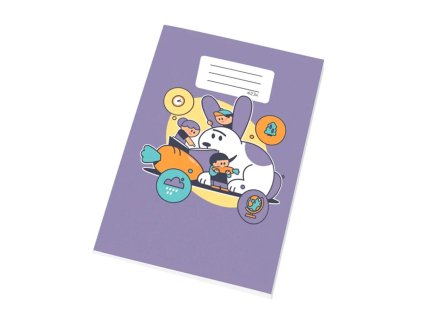 Zošit 423 so špeciálnou liniatúrou, A4, 20 listový