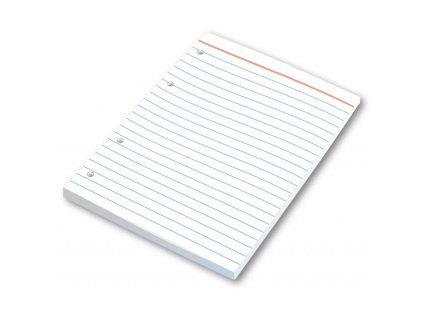 Náplň do karisbloku A5 100 listov s linajkami