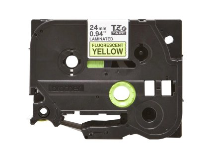 Samolepiaca páska Brother TZ-C51 24 mm neonžltá/čierna