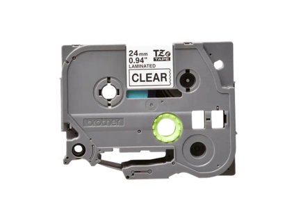 Samolepiaca páska Brother TZe-151 páska 24 mm priehľadná/čierna