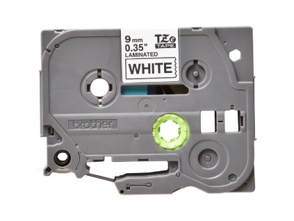 Samolepiaca páska Brother TZe-221 9 mm biela/čierna