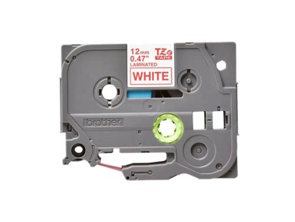 Samolepiaca páska Brother TZe-232 12 mm biela/červená