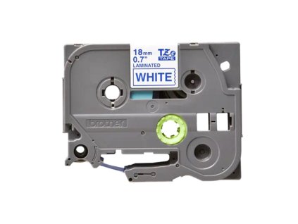 Samolepiaca páska Brother TZe-243 18 mm biela/modrá