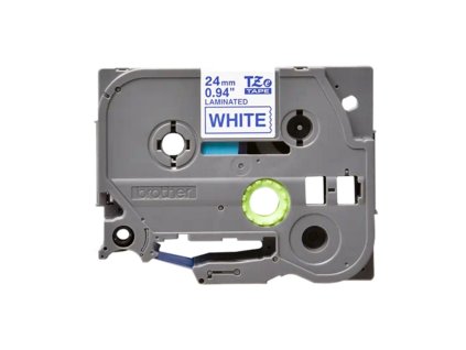 Samolepiaca páska Brother TZe-253 24 mm biela/modrá