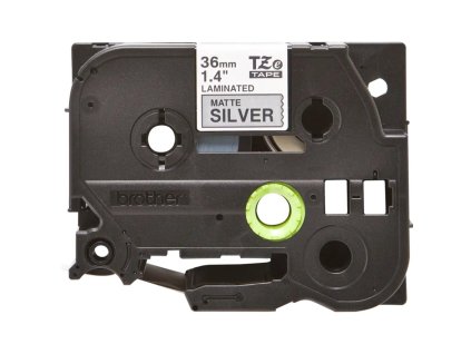 Samolepiaca páska Brother TZ-M961 36 mm strieborná/čierna