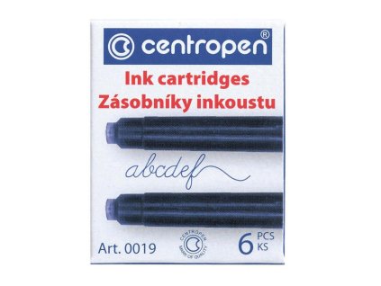 Atramentové bombičky Centropen 0019, 6 ks