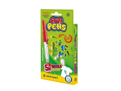 Fúkacie fixky na textil Centropen 5f