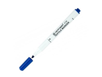 Popisovač na textil Centropen 2739 modrý
