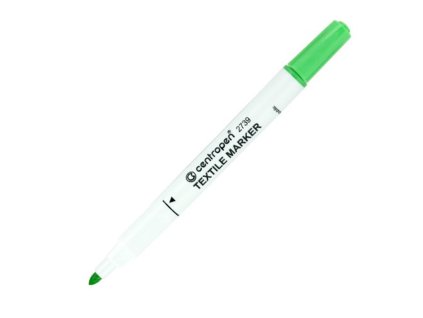 Popisovač na textil Centropen 2739 svetlozelený