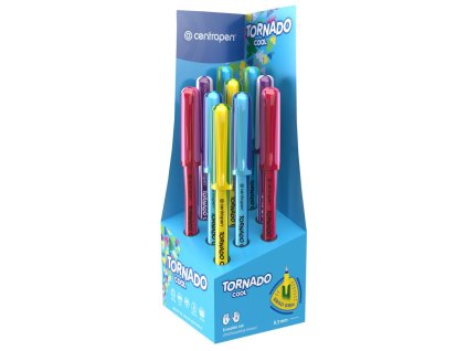 Displej Centropen roller Tornado COOL, 10 ks