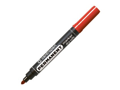 Permanentný popisovač Centropen 8510 červený