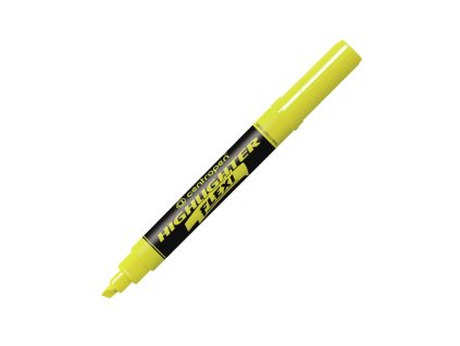 Zvýrazňovač Centropen 8542 Flexi žltý