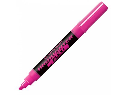 Zvýrazňovač Centropen 8542 Flexi ružový
