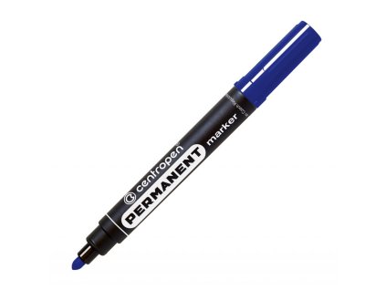 Permanentný popisovač Centropen 8566 modrý