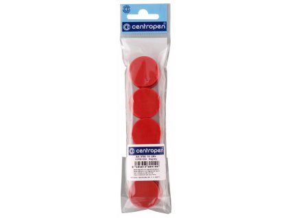 Magnety 30 mm červené, 10ks