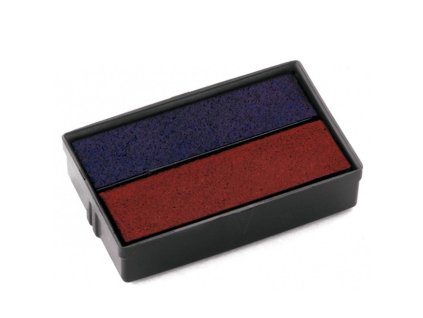 Náhradná poduška Colop E/10/2 modrá/červená