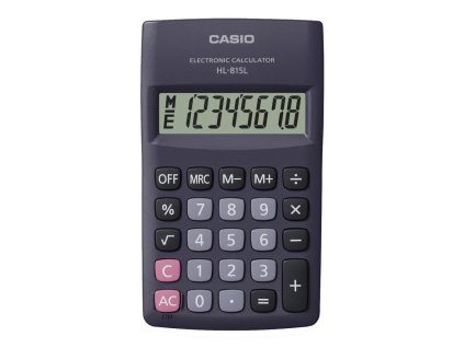 Kalkulačka Casio HL-815L vrecková čierna