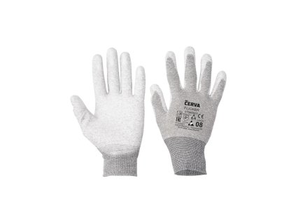 Rukavice nylonové, bezšvové, pletené FLICKER, veľ. 10/XL