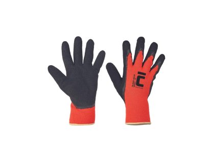 Rukavice latexové PALAWAN WINTER, oranžové latex, veľ.9/L