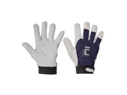 Rukavice pracovné, kombinované Pelican Blue, veľ. 8/M