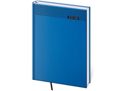 Diár Gommato denný A5 14,3 x 20,5 cm modrý 2026