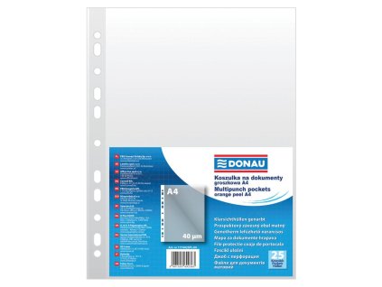 Euroobal Donau A4 matný 40mic v sáčku 25 ks v bal.