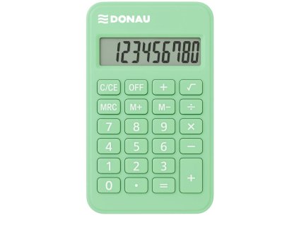Kalkulačka Donau Tech K-DT2082 zelená