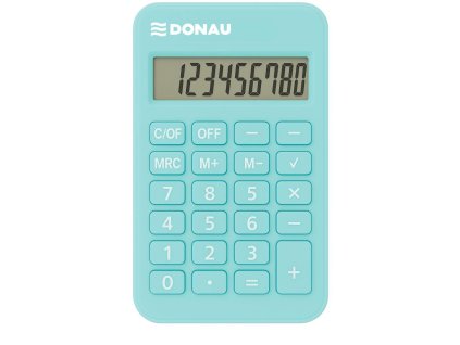 Kalkulačka Donau Tech K-DT2082 tyrkysová