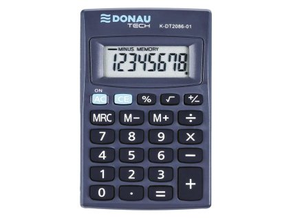 Kalkulačka Donau Tech K-DT2086 čierna