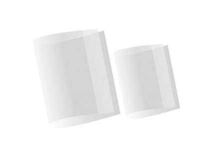 Obaly na zošity, Gimboo, A4, zrnité, 90mic, priesvitné