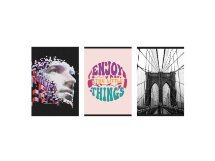 Zošit 464, A4, linajkový, 70 g, mix motívov