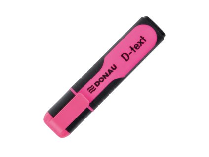 Zvýrazňovač DONAU D-text ružový