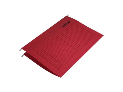 Závesný obal DONAU červený 25 ks