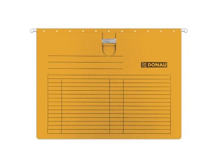 Závesný obal s rýchloviazačom DONAU oranžový