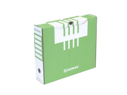 Archívny box DONAU 80mm zelený