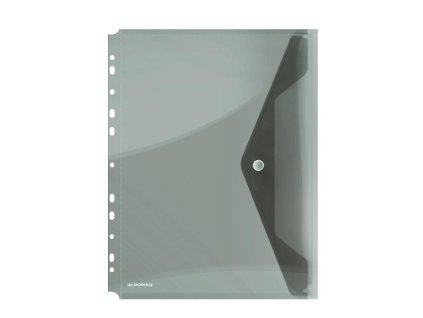 Plastový obal A4 s cvočkom a eurodierovaním DONAU dymový