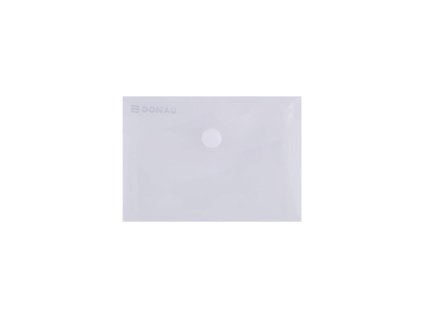 Plastový obal A7 s cvočkom DONAU priehľadný