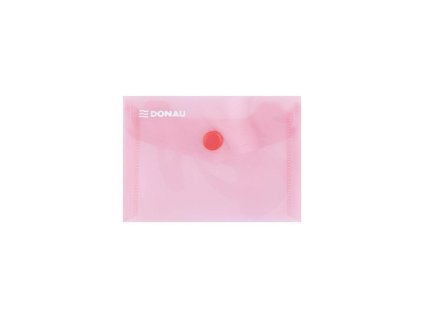 Plastový obal A7 s cvočkom DONAU červený