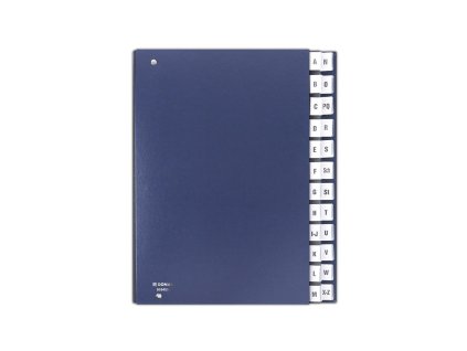 Podpisová kniha A-Z DONAU tmavomodrá