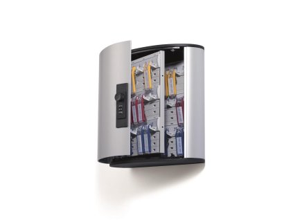 Skrinka na 36 kľúčov so zámkom na kód DURABLE KEY BOX CODE 36 strieborná