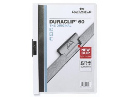 Obal s klipom DURACLIP Original 60 biely
