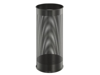 Stojan na dáždniky kovový čierny