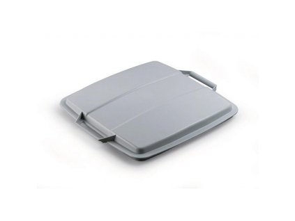 Veko na veľkokapacitný plastový kôš DURABIN 90 sivé