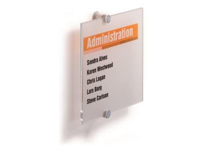 Informačná tabuľka Crystal Sign 210x210 mm