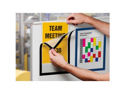 Magnetický DURAFRAME MAGNETIC A4 čierny 1 kus